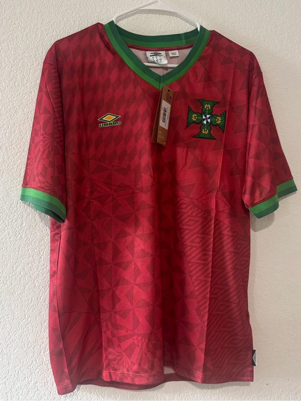 NWT umbro Portugal jersey